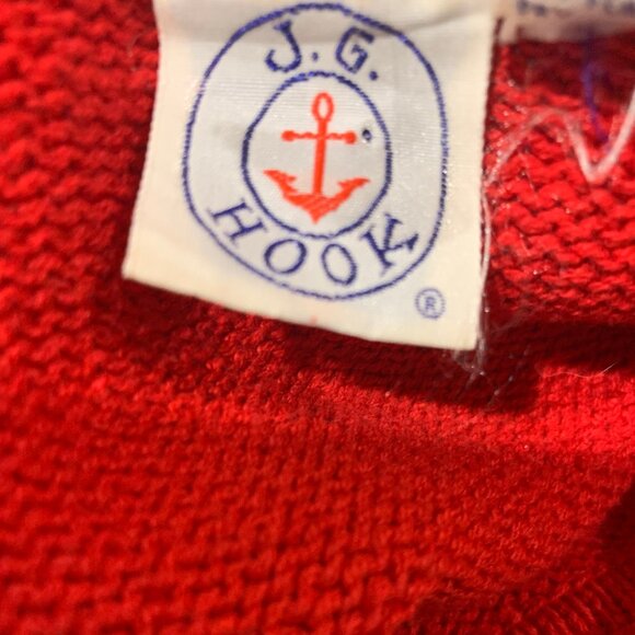 VINTAGE J.G. HOOK KNIT COTTON GRAPHIC TURTLENECK SWEATERS SIZE M - Picture 12 of 12